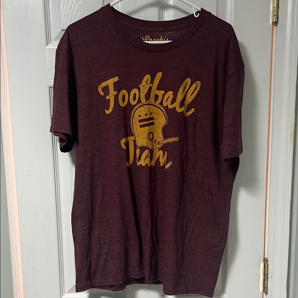 Maroon Washington Football Team T-Shirt